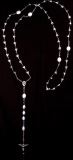 ROSARY 50 FLOWER SMALL CROSS