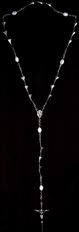 ROSARY 18 FLOWER SMALL CROSS