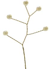 QUINTET GOLDSTEM IVORY PEARL 12PC