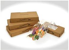 BAG CORSAGE 12X5.5X3.25" CLEAR 100/