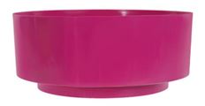 DESIGN BOWL 3.75&quot;H 8.5&quot;O PINK