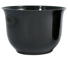 PLANTER BLACK 6.25"H X8.5"D