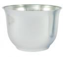 VACUUM PLANTER 6"H 8"O SILVER