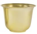 VACUUM PLANTER 5.5"H 7"O GOLD