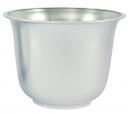VACUUM PLANTER 5.5"H 7"O SILVER