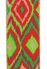 CORUNNA RED GREEN 40 X 10 Y