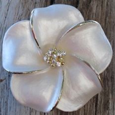 BOUQUET JEWELS PLUMERIA WHITE