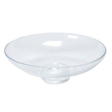 GLASS DISH 2.75"HX12" CLR