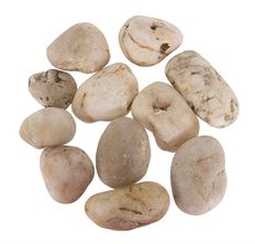 RIVER ROCK WHITE LARGE 2.2#/PK