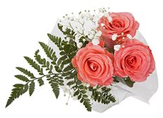 ROSE BQT 3 COLOR w/ FILL & GRNS