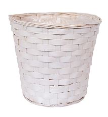 POTCOVER 8" WHITE PAINTED EACH