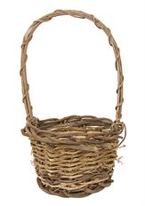 BASKET ROUND 6.5" TWIGGY VINE