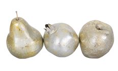 ORN 3" APP/POM/PEAR GOLD BOX/6