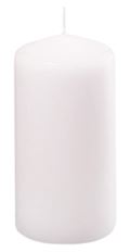 CANDLE PILLAR 2.8X4 WHITE EVENT
