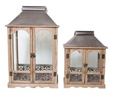 LANTERN DOUBLE DOOR 2/SET