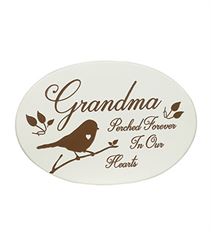 GRANDMA IN OUR HEARTS PLAQUE 8"