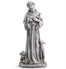 ST. FRANCIS W/ CROSS