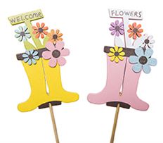 PICK WELLIES 21.25" ASST/3 12/PK