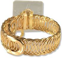 CUFF HARMONY FLOWER GOLD