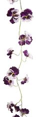 GARLAND 66" PANSY PURPLE
