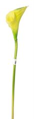 CALLA LILY 26&quot; FOAM YELLOW/GRN