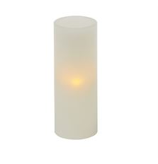 CANDLE PILLAR 6X12 LED WAX IVO