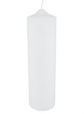 CANDLE PILLAR 2.8X10 EVENT PK WHITE