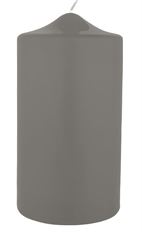 CANDLE PILLAR 3X6 SLATE GREY