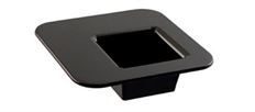 MESA PLANTER BLACK OFFSET 9X9