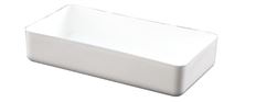 DESIGN DISH RECTANGLE 6X4" WHITE