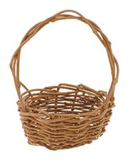 BASKET 11" GRAPEVINE ROUND