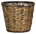 POTCOVER 6" RATTAN STAIN BASIC