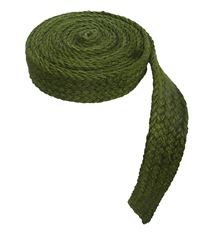 JUTE RIBBON 1.25"X5 YDS GREEN
