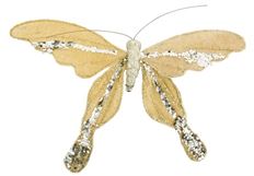 BUTTERFLY VELVET GOLD 9"