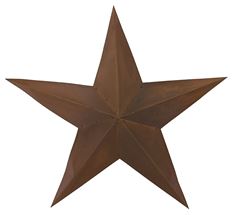 STAR 36&quot; RUSTY TIN