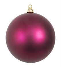 ORNAMENT BALL 200MM MATTE BURG