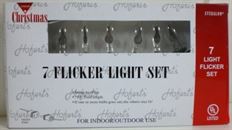 LIGHTS FLICKER 7 LIGHT 7' AMBER