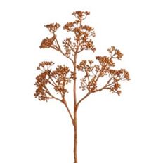 BERRY SPRAY 19" MINI ANTIQUE GOLD