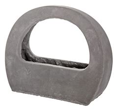 CEMENT BASKET  12"X4" GRAY