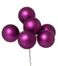 BALL GLASS 35MM MATTE PURPLE 72/BOX