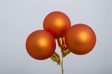 BALL GLASS 50MM MATTE COPPER 24/PK