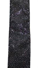 GLITTER BLING 1.5"X10Y BLACK