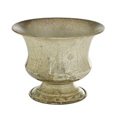 METAL URN SIDNEY 5X 6.25" CHAMPAGNE