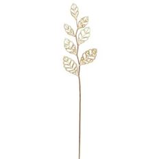 MAGNOLIA LEAF STEM 32" IVORY GOLD