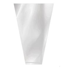 SLEEVE SHOWCASE BUDVASE WHT 100/PK