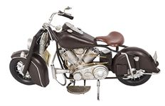 METAL MOTORCYCLE RED 16X8"