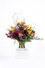 BOX AUTO VASE WHITE 8X8X5" 100/CS