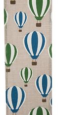 RIBBON HOT AIR BALLOONS 2.5X10YD