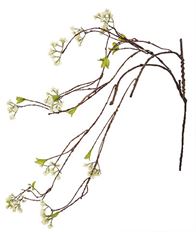 GARLAND WILLOW BLOSSOM 44" CREAM