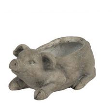 CEMENT PLANTER PIG  GRAY
